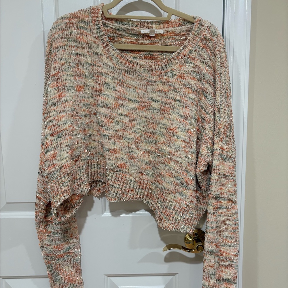 Chic Multicolor Knit Sweater